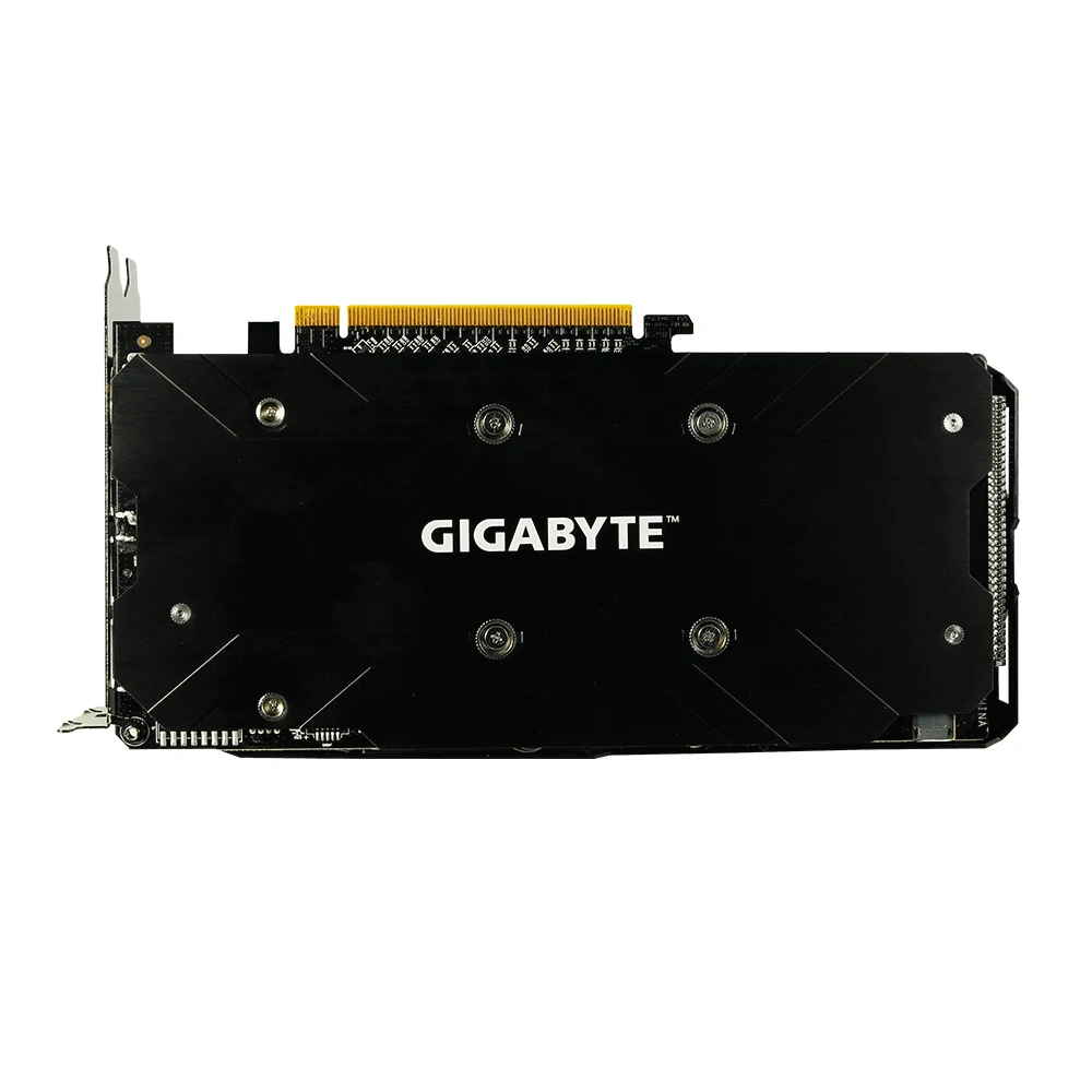 Gigabyte графическая карта rx 580 4gb RGB fusion стильная металлическая задняя пластина