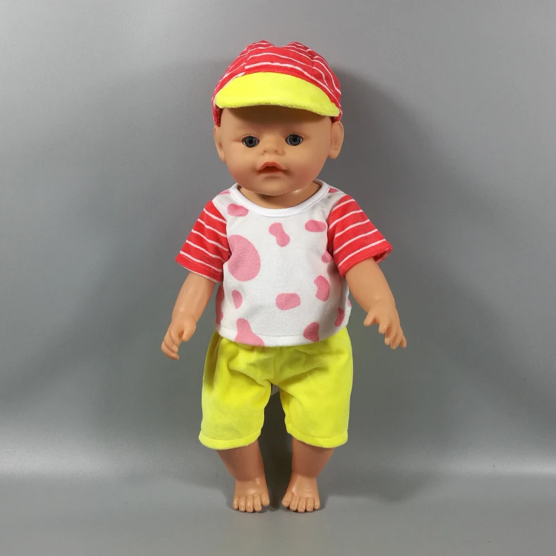 Танцевальное платье для куклы 17 дюймов 40 см Одежда новорожденного штаны