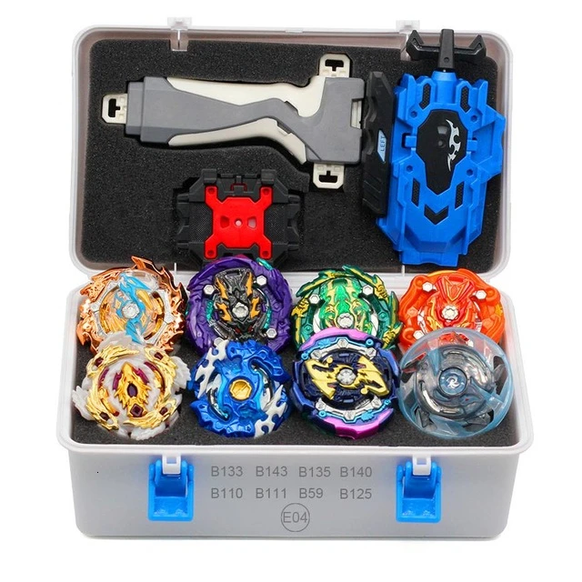 Золотой Takara Tomy Gyro Burst пусковое устройство Bayblade B135Arean набор лезвия игрушка для