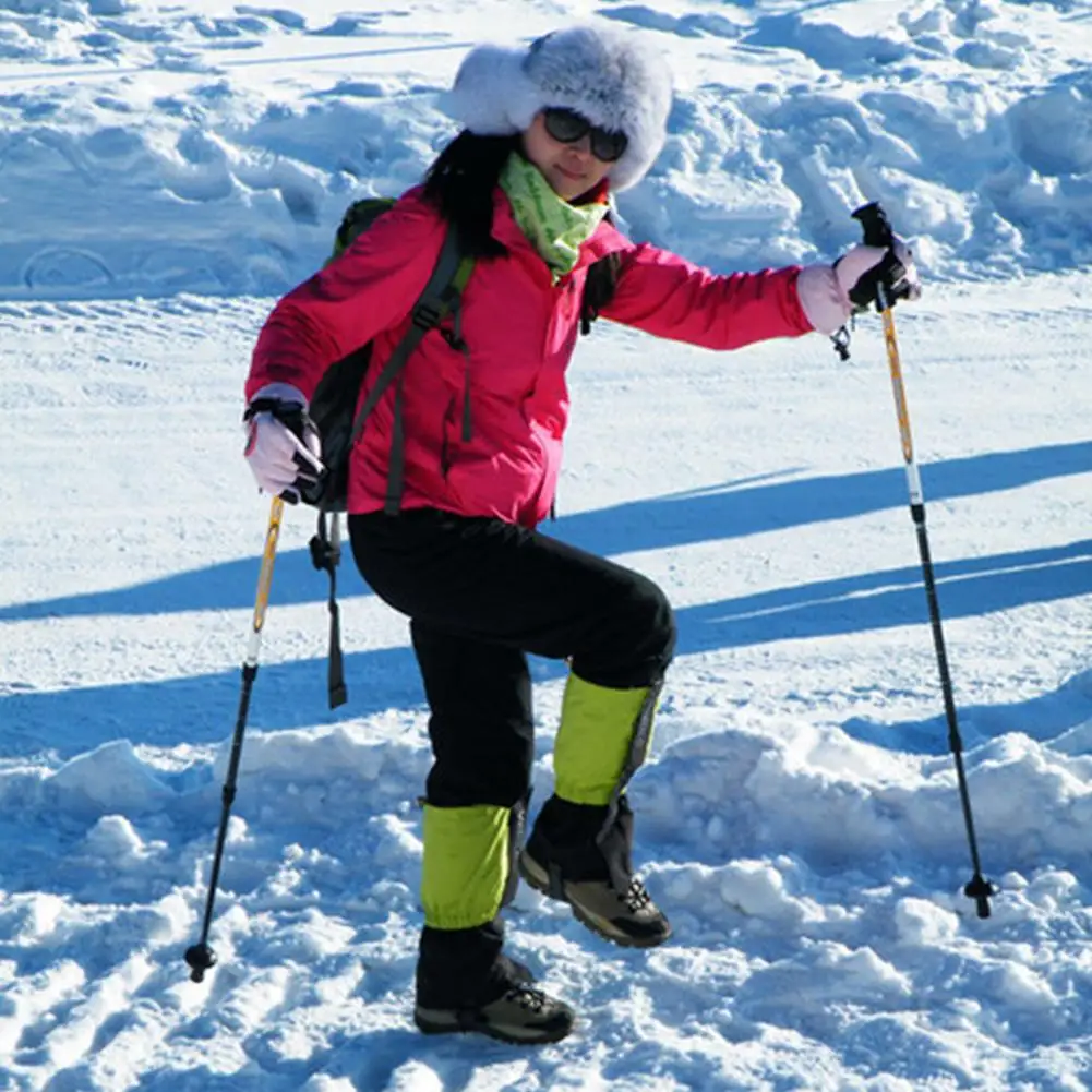 Наружные походы ходьба Снег Катание на лыжах леггинсы гетры восхождение Охота