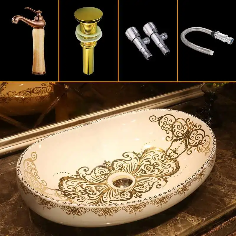 Керамическая китайская раковина для ванной комнаты туалета | Обустройство дома