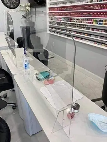 30-дюймовый х 24 дюйма оргстекло щит прозрачный акрил Экран защита для счетчика