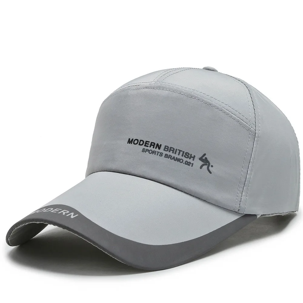 

Summer Unisex Baseball Caps Casual Style Polyester Quick Dry Shading Color Matching Curved Brim Outdoor Sports Hats