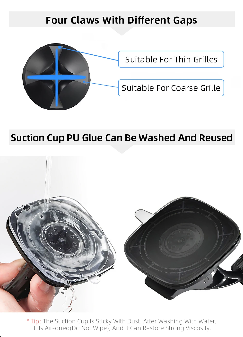 Милый безопасный держатель для телефона для iPhone XS X XR Air Vent Clip Mount No Magnetic держатель на присоске приборной панели