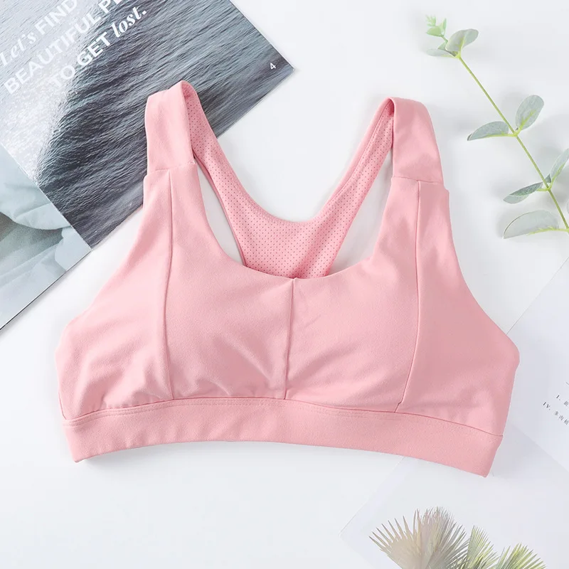 

New beauty back sports bra moisture wicking running yoga sports underwear shockproof fitness bra plus size