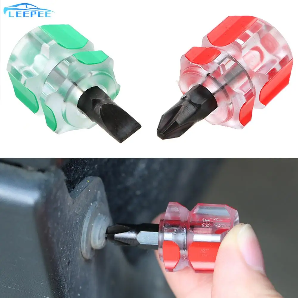 

Мини-отвертка шлицевая, короткая, небольшая, для ремонта автомобильных крыльев, ручной инструмент