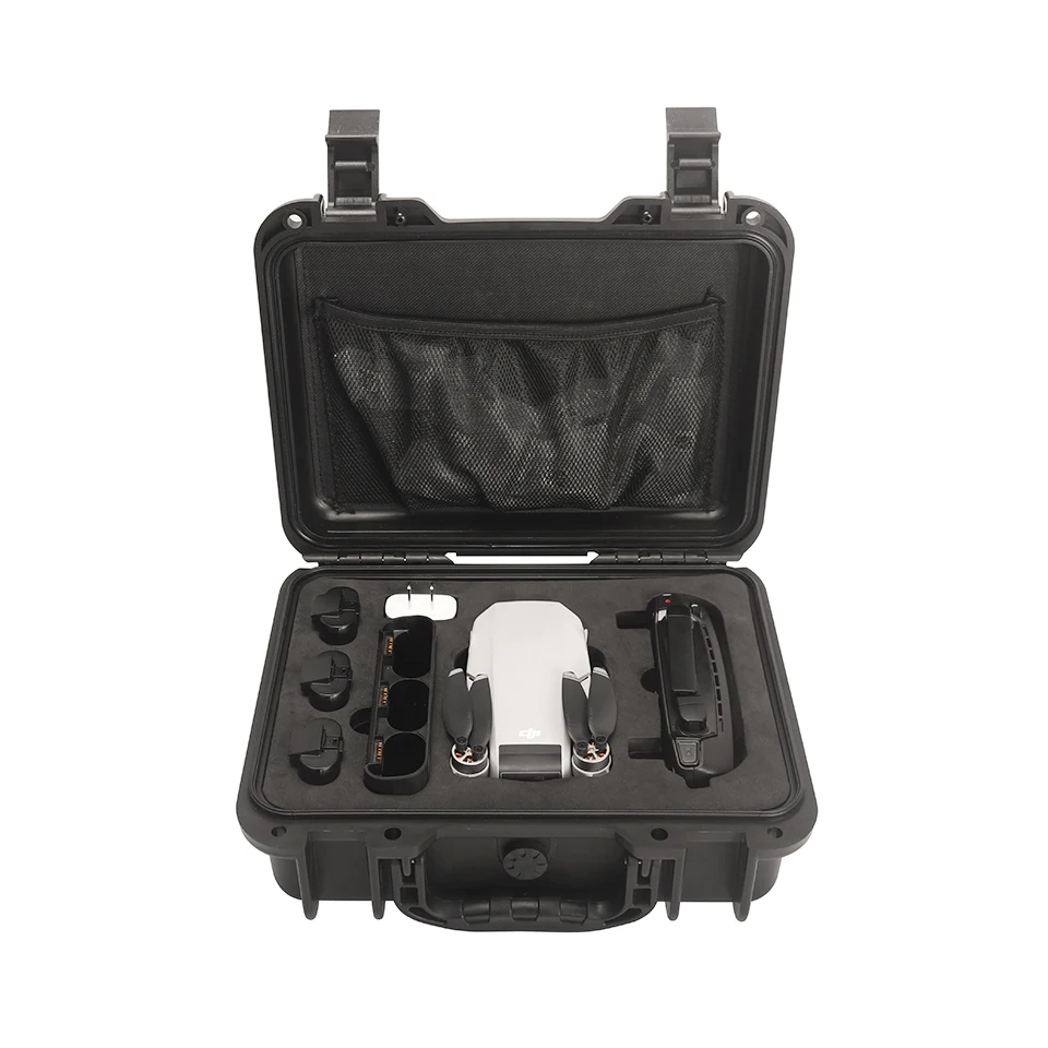 Black safety box DJI Mavic мини сумка для хранения дорожный Чехол для переноски противоударный наплечный мешок для DJI MAVIC Mini Drone MT1SS5 Fly больше комбо - Цвет: Black safety box