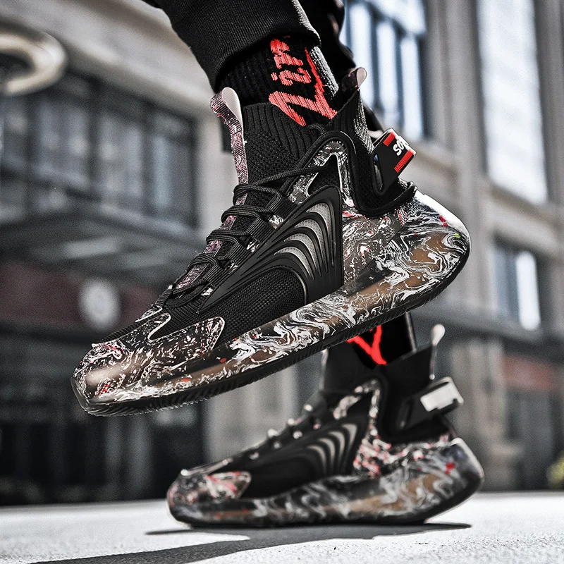 

Fashion Men's Casual Shoes Lace Up Mesh Men's Sneakers Soft Lightweight Shoes for Men Outdoor Men's Flat Shoes Zapatos Homme