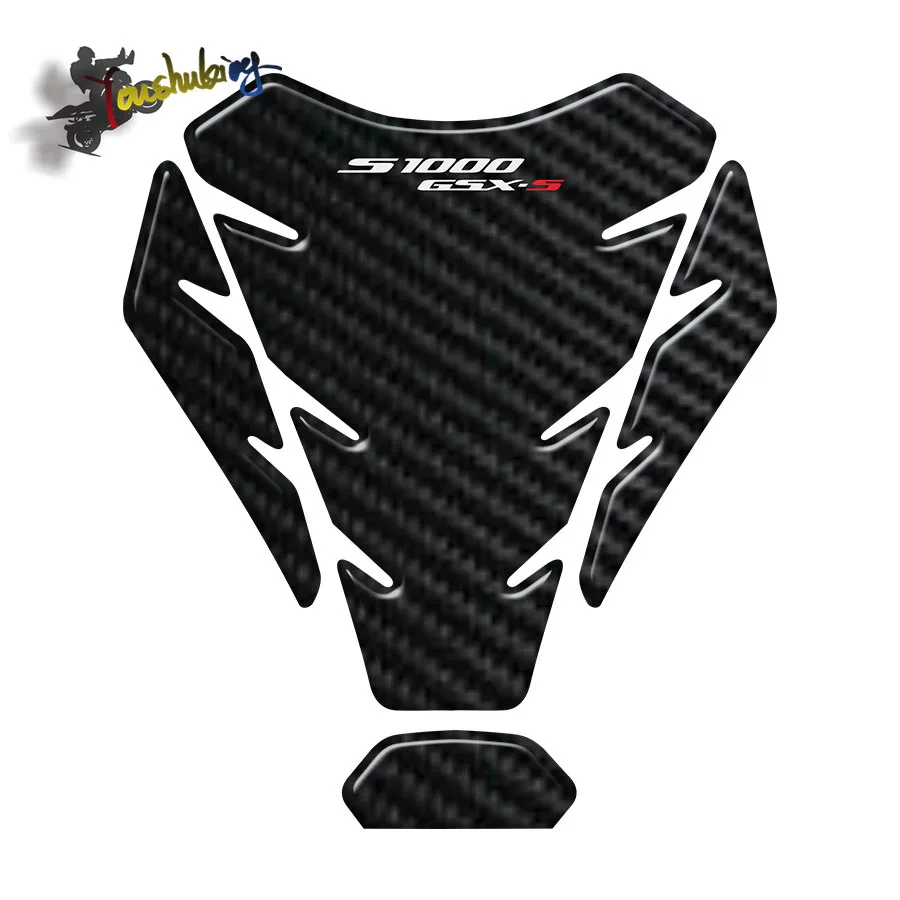 Для GSX-R углеродного волокна топливного бака Pad Стикеры мотоцикл 3D коврик под рыбу