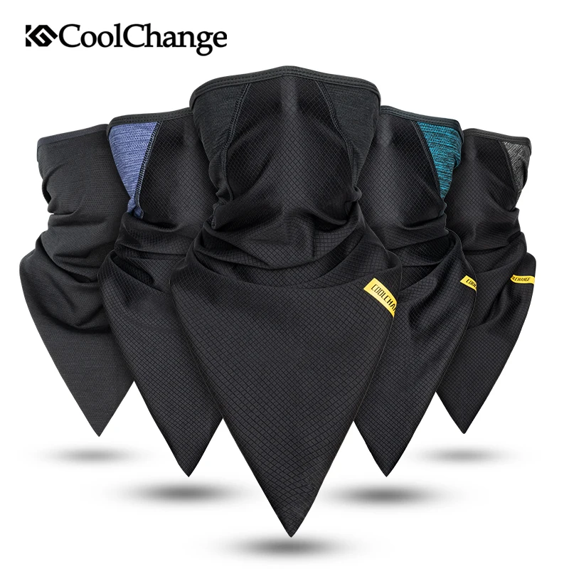 Осенне зимняя маска для лица теплая ветрозащитная Пылезащитная на половину