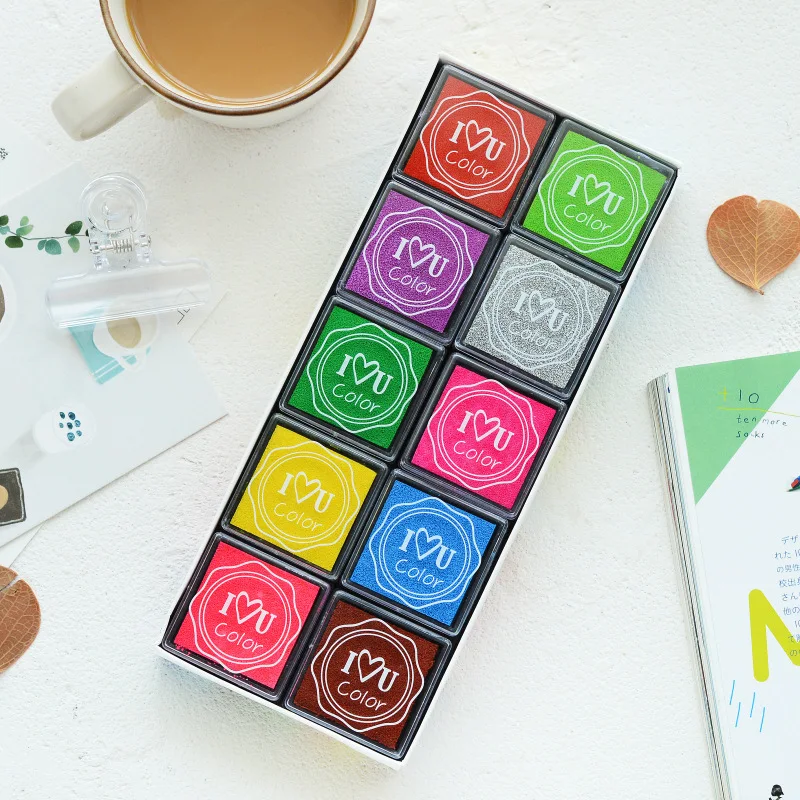 Печатная доска для скрапбукинга старинные ремесла красочная штемпельная