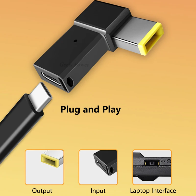 Адаптер питания с USB Type C на Dc 100 Вт | Компьютеры и офис
