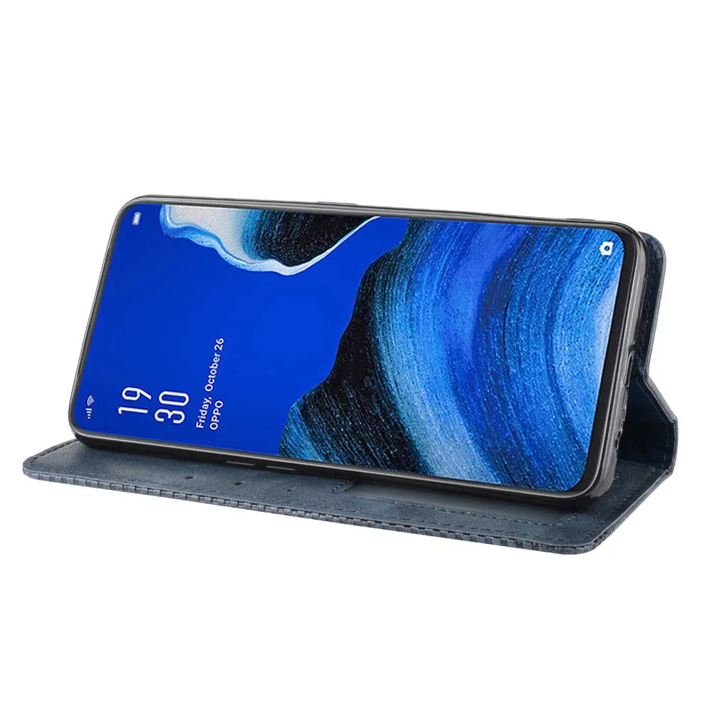 Фото Кожаный чехол для телефона OPPO Reno 2Z 2F ace A / Realme XT X2/K5 задняя крышка флип-кошелек с Кожаный чехол для телефона OPPO Reno 2Z 2F ace A / Realme XT X2/K5 задняя крышка флип-кошелек с