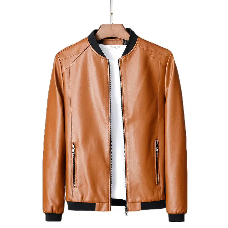 

large size 7XL 8XL suede casaco Men's Real Leather Jacket Men Motorcycle winter coat Men Warm Genuine Leather Jackets.