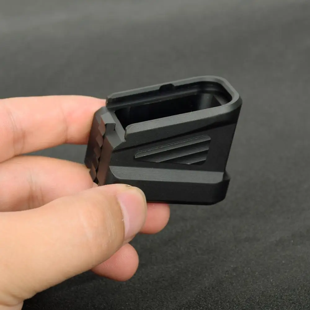 Высокое качество Новые ЧПУ Алюминий из журнала Глок база Pad комплект для Glock 17 17C 17L