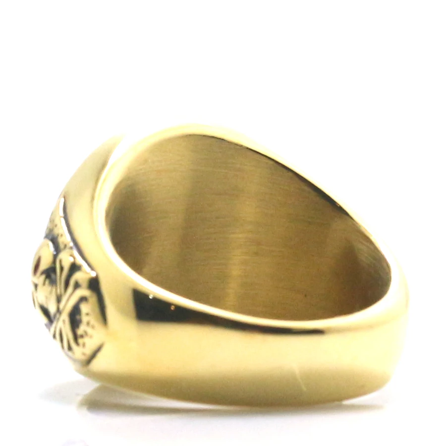 Кольцо с крестом унисекс из нержавеющей стали 316L рыцари Колумба христианство