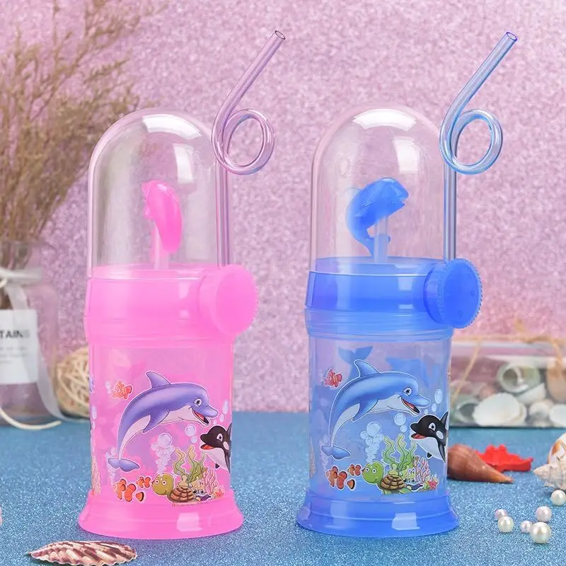 Upgrade-маленький фонтан с чашкой Маленький Дельфин Фонтан детская чашка соломинкой
