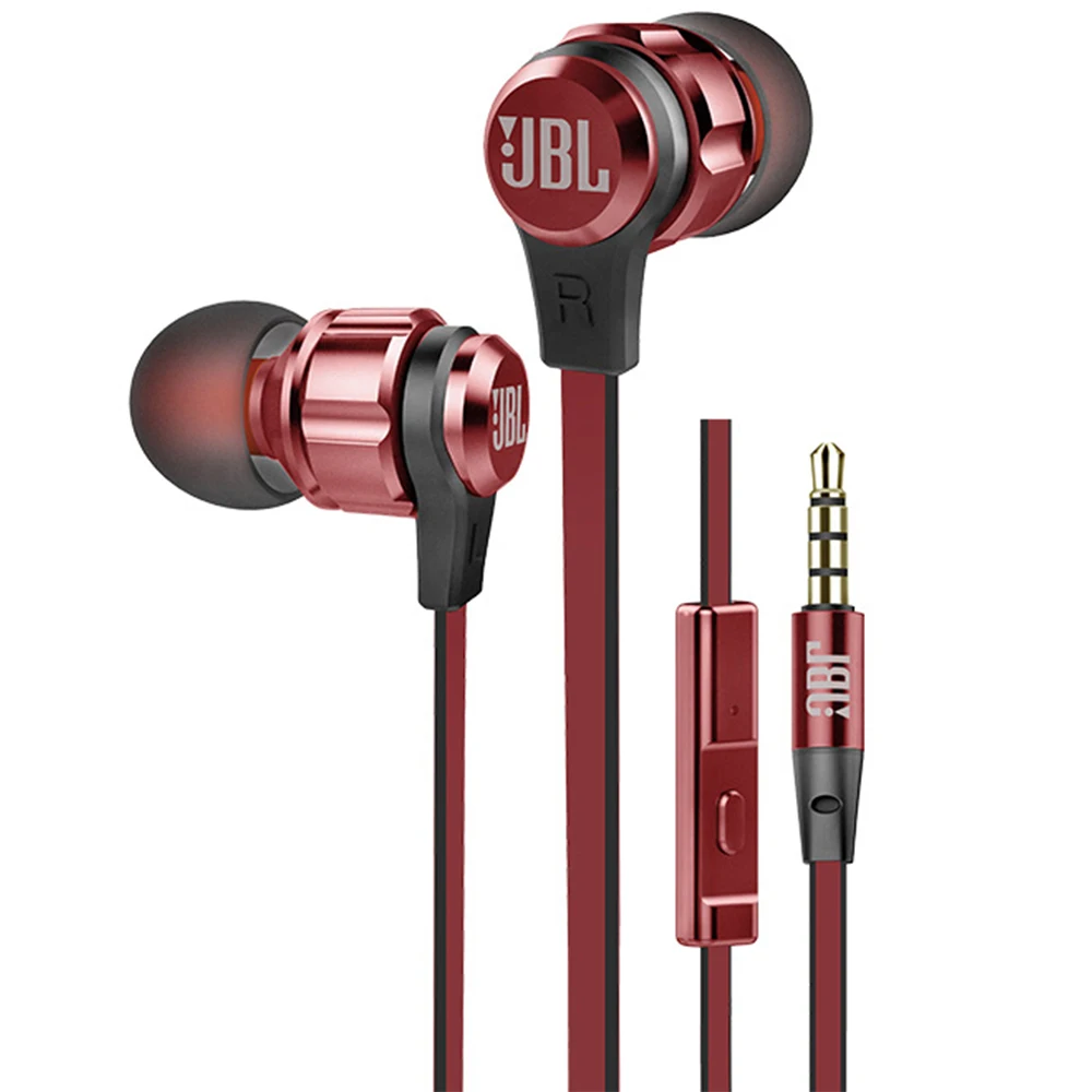 Новинка оригинальные наушники JBL T180A проводные вкладыши 3 5 мм стереонаушники с