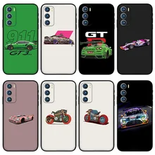 Cartoon car phone case for oppo Reno 4 6 pro Puls Z Silicone case for oppo realme GT Q3 Q2 GTneo X7 X50 pro