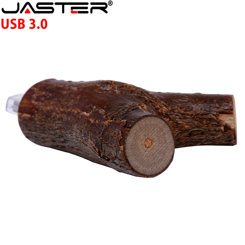 JASTER usb 3 0 деревянный филиал стиль флэш накопитель 4 ГБ 8 16 32 Деревянный флешка|USB