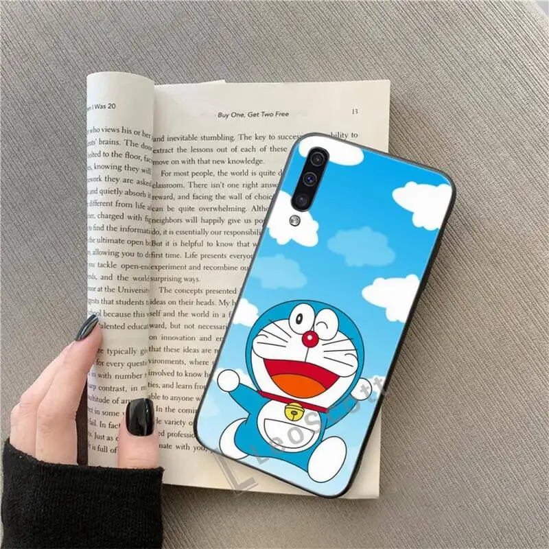 

0 doraemon Phone Case For Samsung A40 A31 A50 A51 A71 A20E A20S S8 S9 S10 S20 Plus note 20 ultra