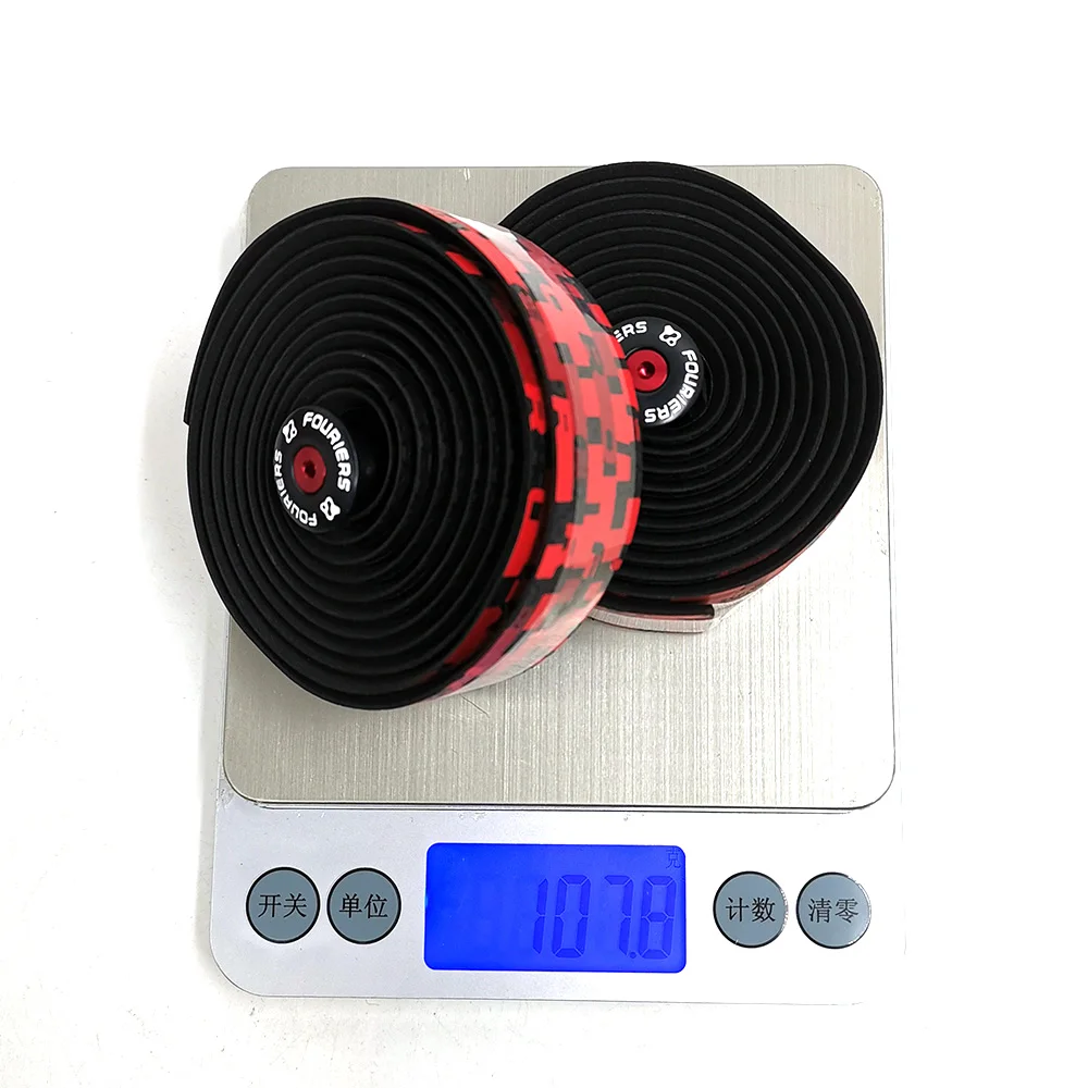 2020 новые Fouriers двухцветные ленты для руля шоссейного велосипеда с фиксированной