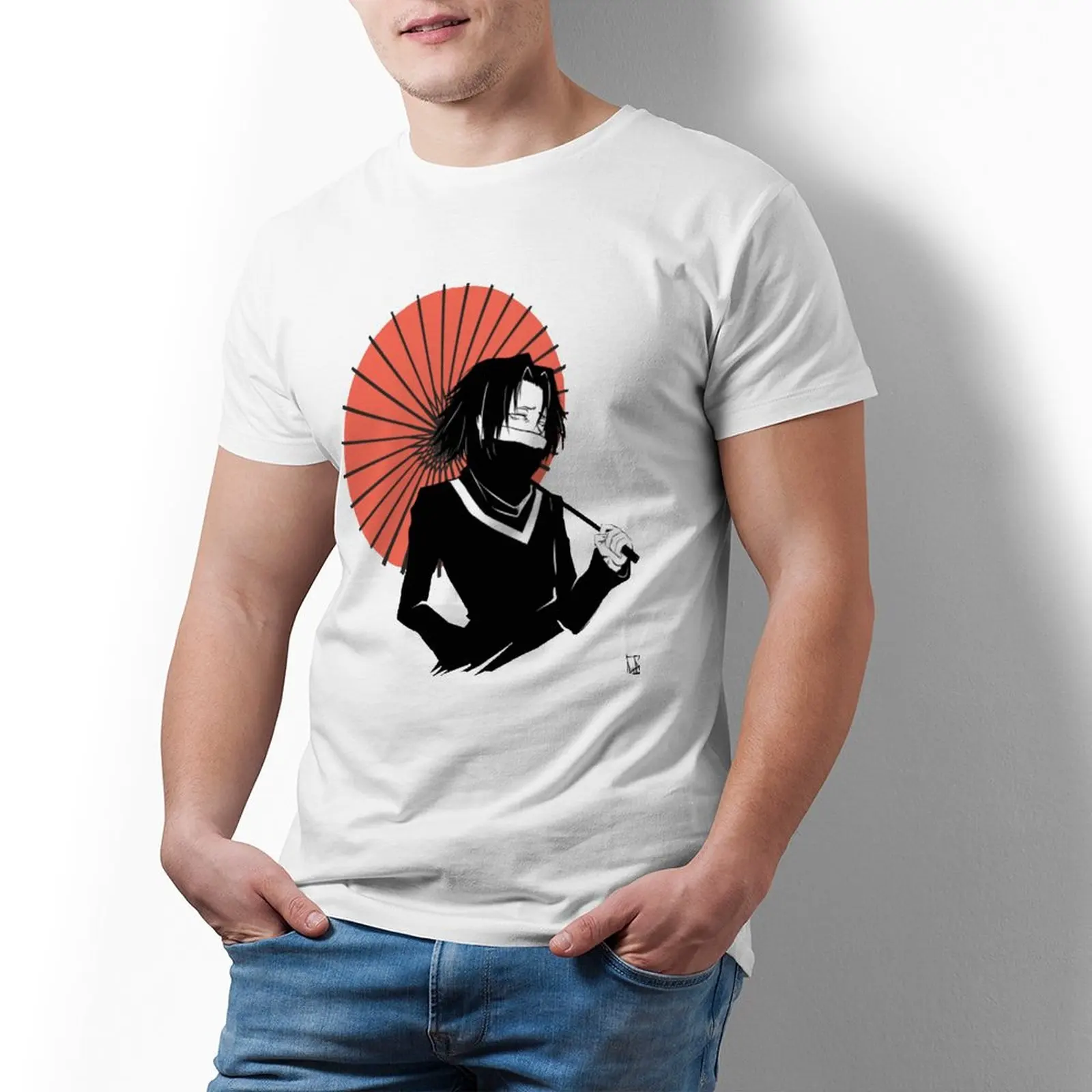 

Футболка Hunter X Hunter мужская с принтом, потрясающая тенниска из 100 хлопка, майка с коротким рукавом, 3xl, лето