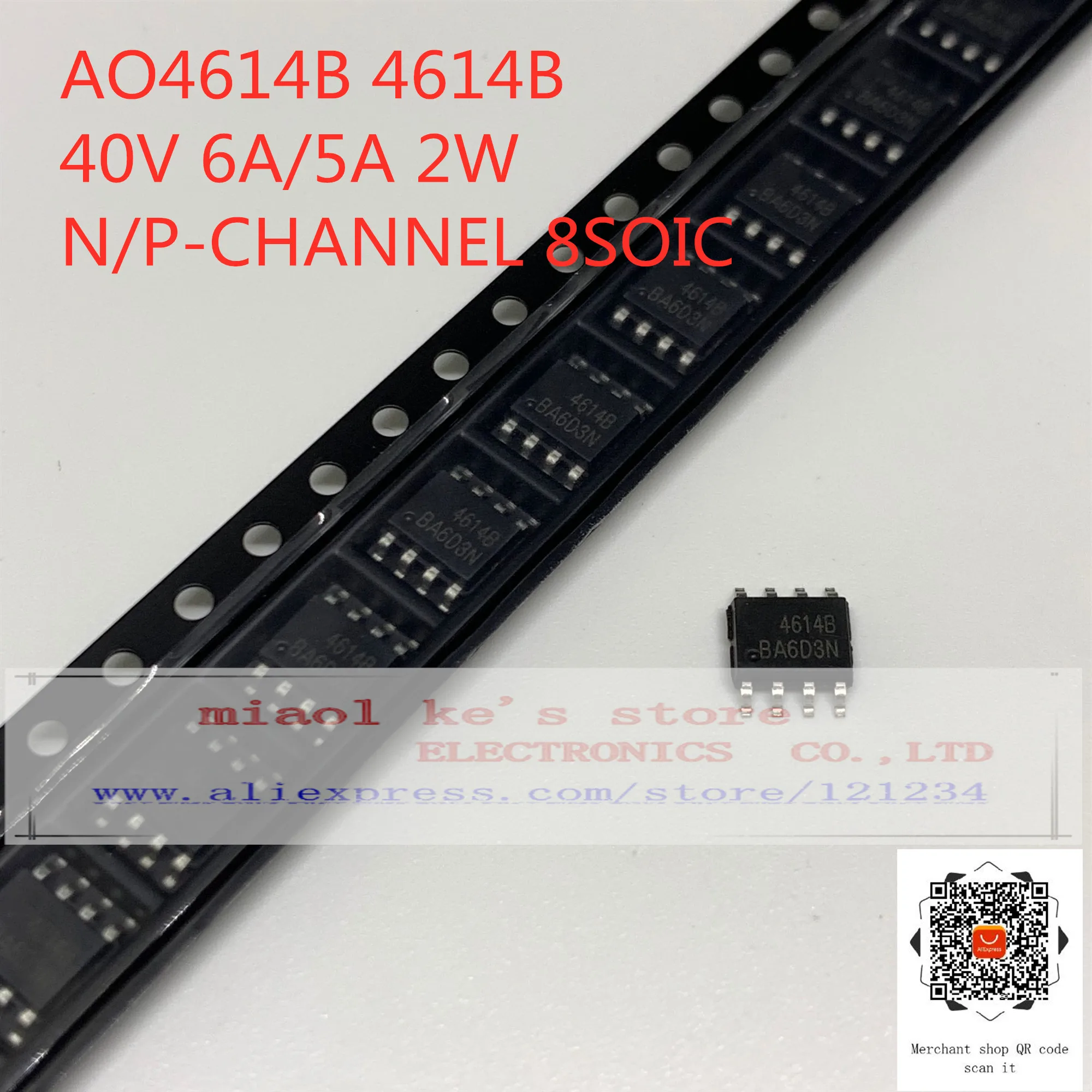 [10 шт.] AO4612 AO4612L AO4614 AO4614B AO4614BL AO4616 AO4616L 4612 4612L 4614 4614B 4614BL 4616 4616L - 100% новый