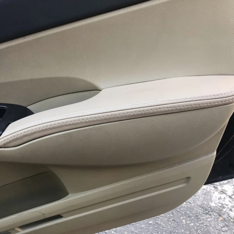 for Honda Civic 8Th Gen 2006-2011 2Pcs Car Door Armrest Panel Microfiber Leather Cover Trim | Автомобили и мотоциклы