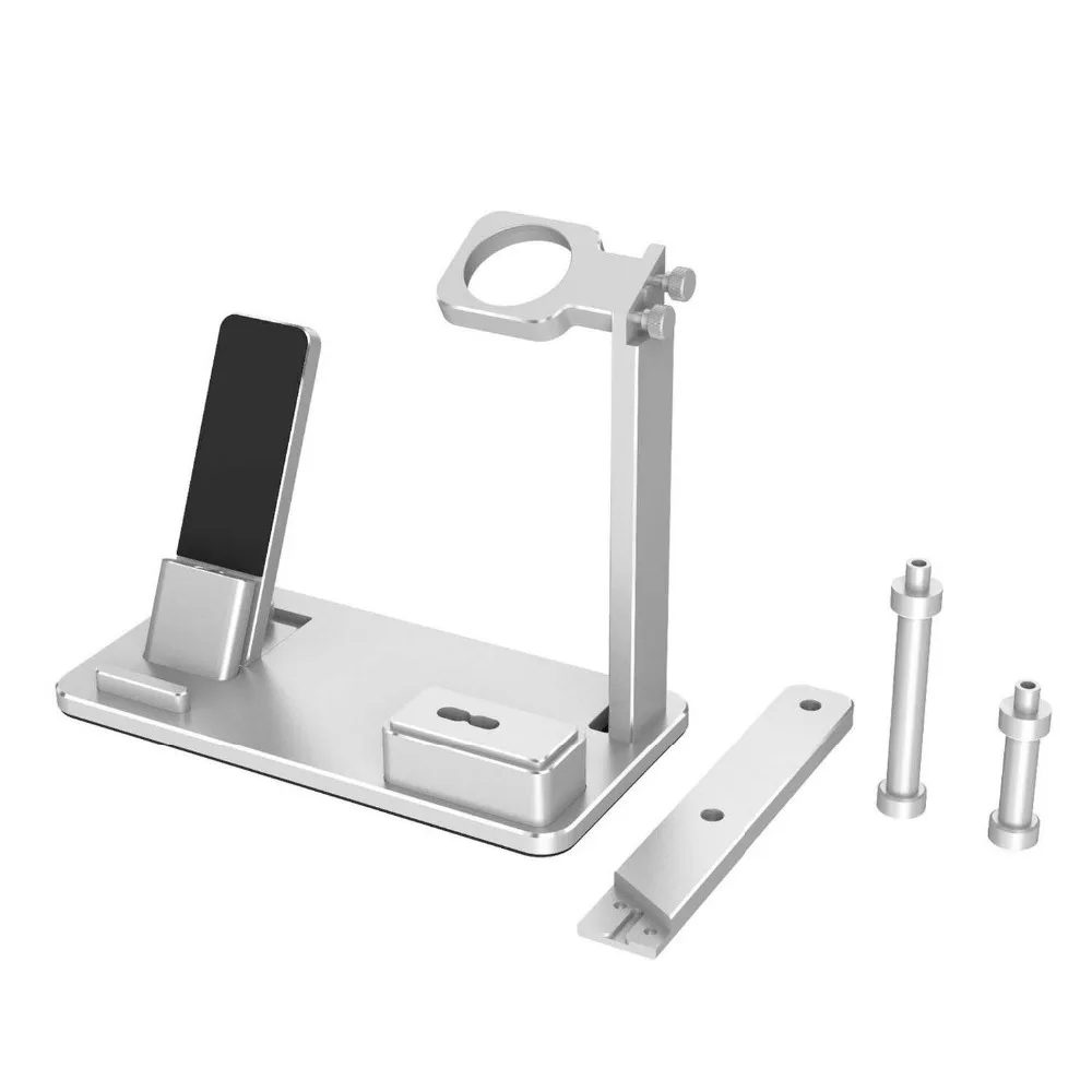 Зарядная док станция Besegad подставка держатель для наушников AirPods IPad Apple Watch серии 1