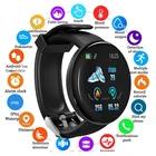 Спортивные Смарт-часы D18 Bluetooth Смарт-Браслет фитнес-трекер монитор сердечного ритма кровяного давления Смарт-часы для Android IOS