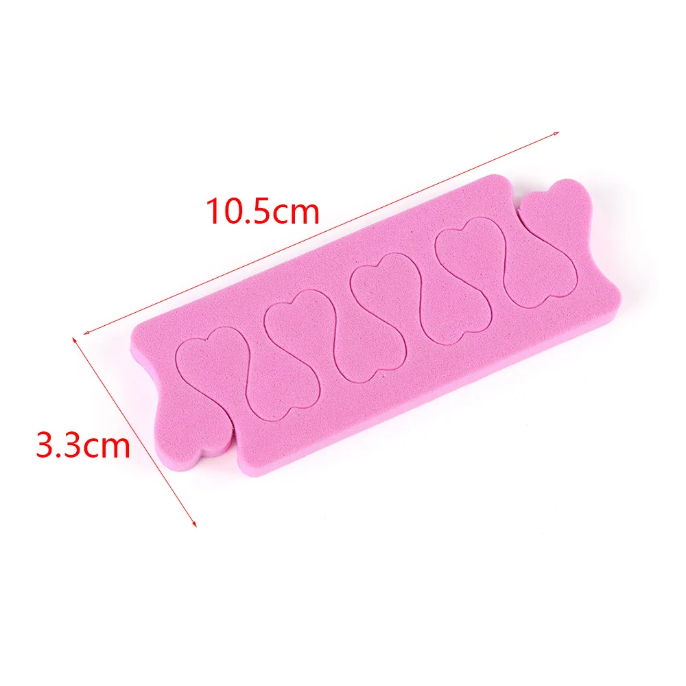

6Pcs Soft Foam Sponge Toe Separator Finger Separator Nail Art Tools Feet Care Manicure Pedicure Toe Separator DIY Beauty Tools