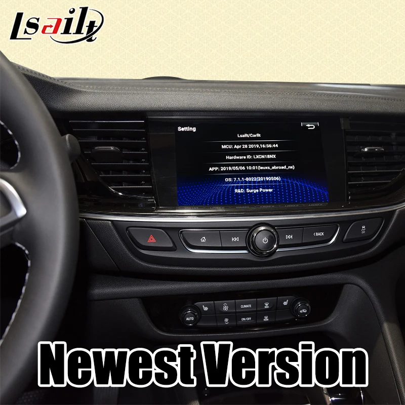 Android 9 0 CarPlay и видеоинтерфейс для Buick Regal 2014 18 система Intellink с GPS навигацией