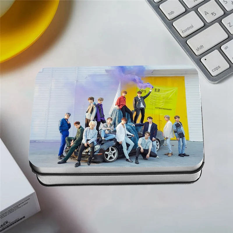 40 шт./компл. KPOP альбом Seventeen самодельная бумага Lomo карты фото плакат в виде карты фотостудии игрушек, для подарка, для фанатов канцелярских принадлежностей