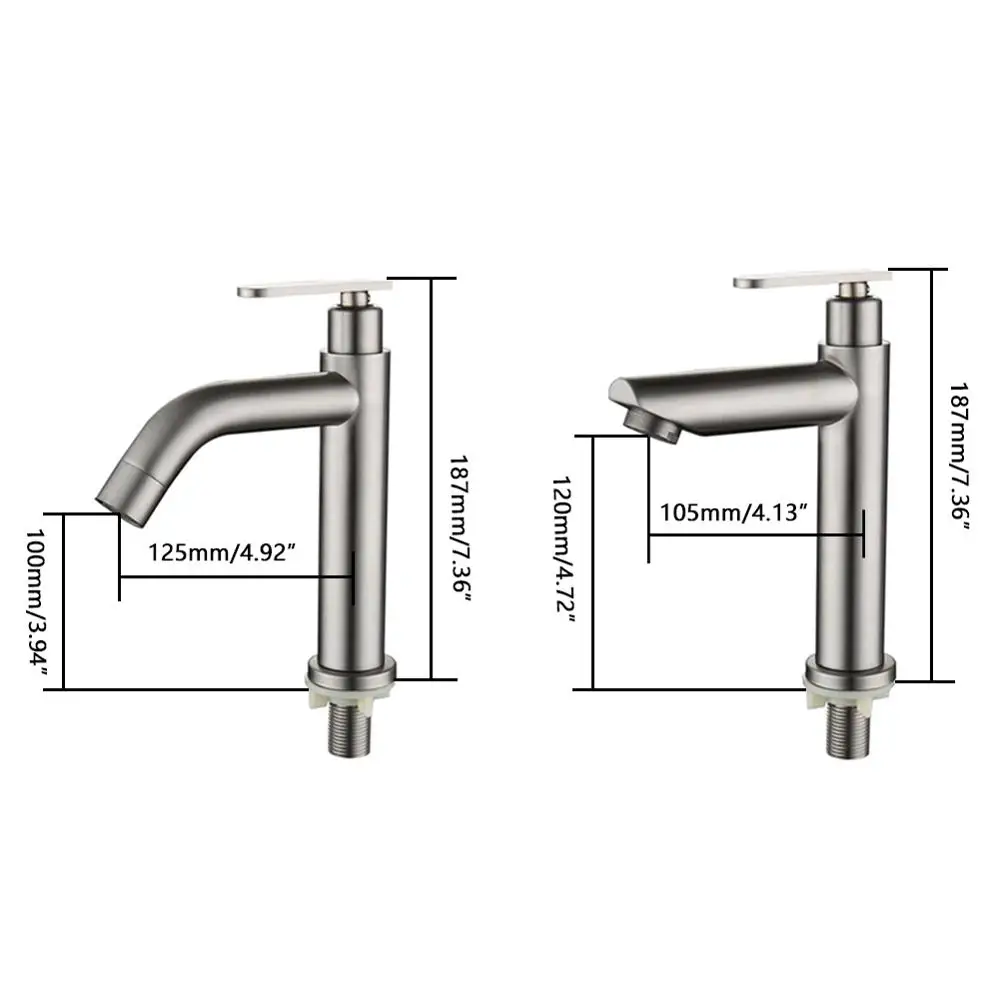 Новый 304 Нержавеющая сталь ванной бассейна кран с одиночным выпускным