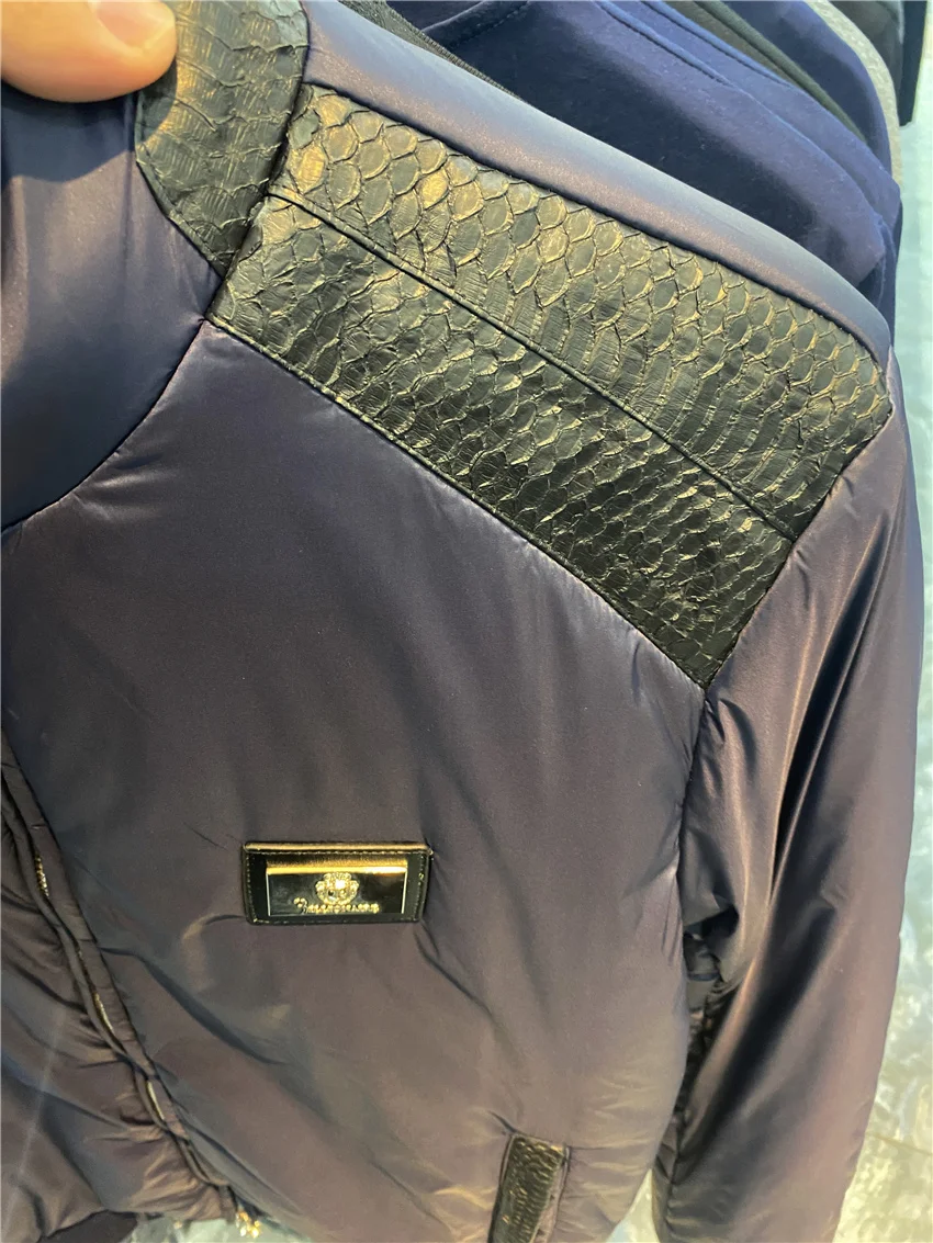 

jacket Cotton Billionaire clothes men 2021 autumn Business casual New high qulaity zipper embroidery gentleman Free shipping