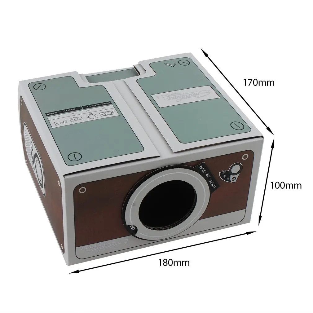 Компактный DIY смартфон второго поколения цифровой проектор для домашнего