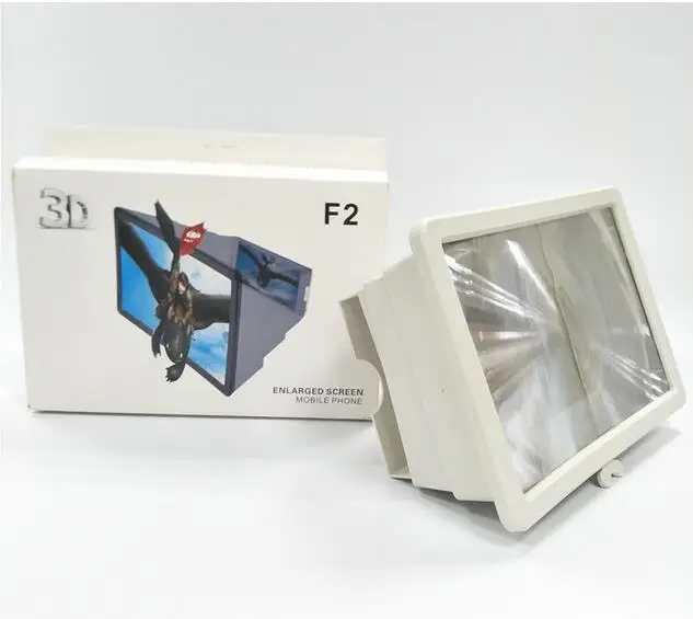 Увеличивающий 3D-экран F2 мобильный телефон увеличивающий лупу проектор для