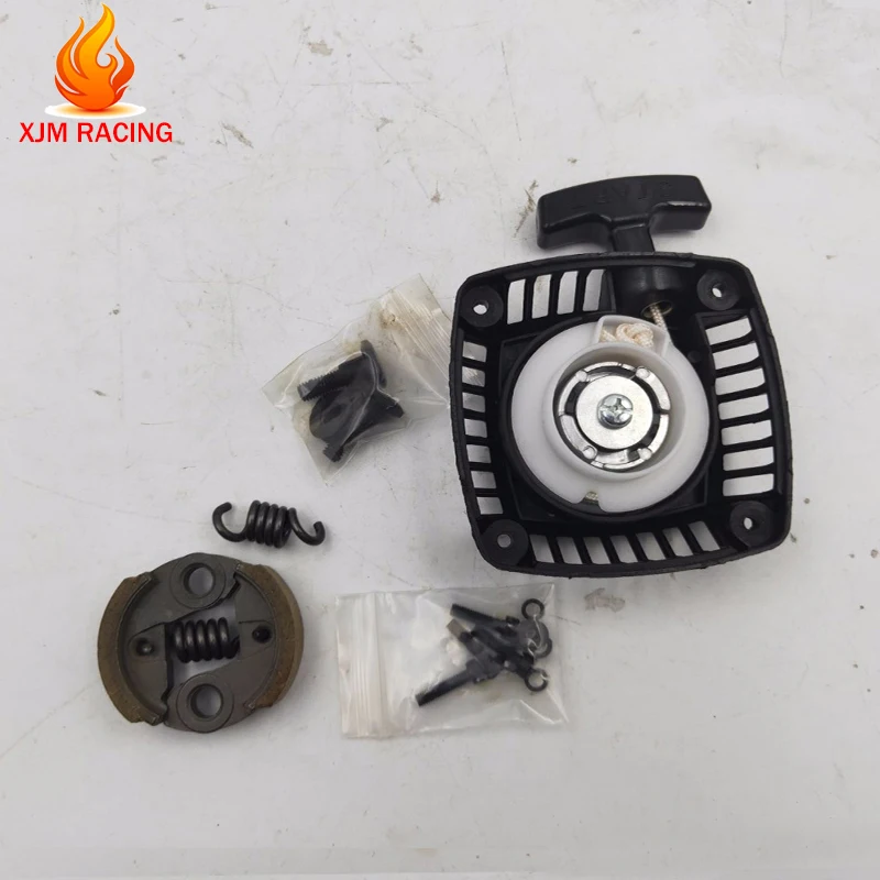 

8000rmp сцепление и Тяговый стартер для Zenoah CY ROVAN двигатели для 1/5 HPI ROFUN BAHA KM ROVAN BAJA LOST RC автомобильные гоночные детали