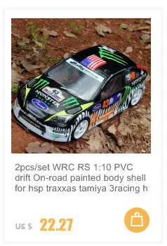 S007 S15 1/10 1:10 ПВХ Окрашенный корпус Корпуса для 1/10 RC хобби Гоночная машина 2 шт./лот