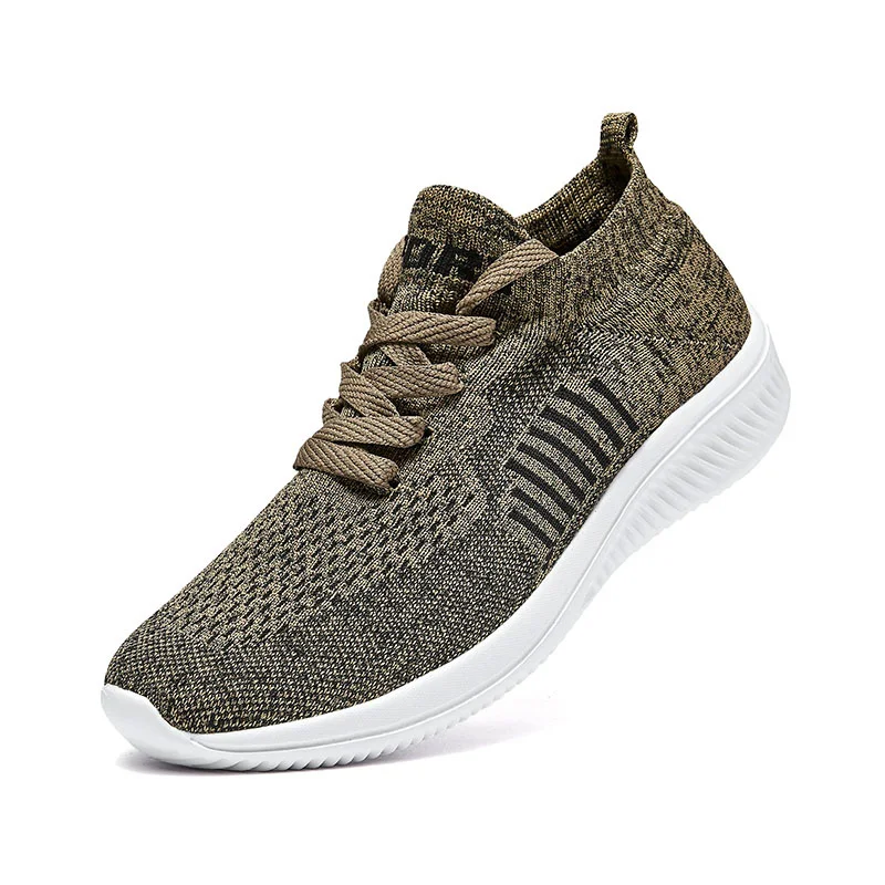 

Men Vulcanized Shoes Sneakers 2021 Fashion No-slip Mesh Fashion Breathable Wedges Comfortable Lightweight for Men Casual Shoes