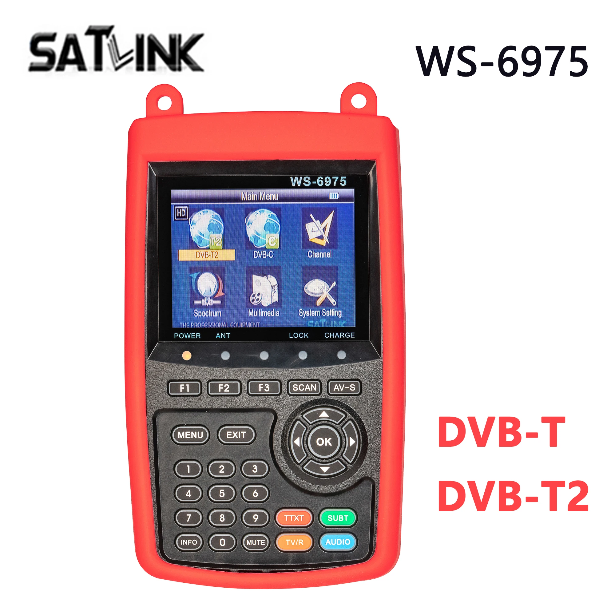 Цифровой наземный измеритель сигнала SATLINK WS 6975/MPEG4 с поддержкой QPSK|Спутниковое ТВ|