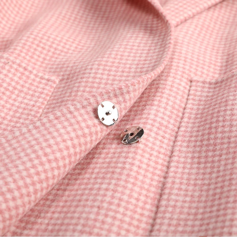 

Women's Wool & Blends Coat Oversized Long Cashmere Double-sided Woolen Coat Cloth Autumn Winter Plus Size Sweater Coat