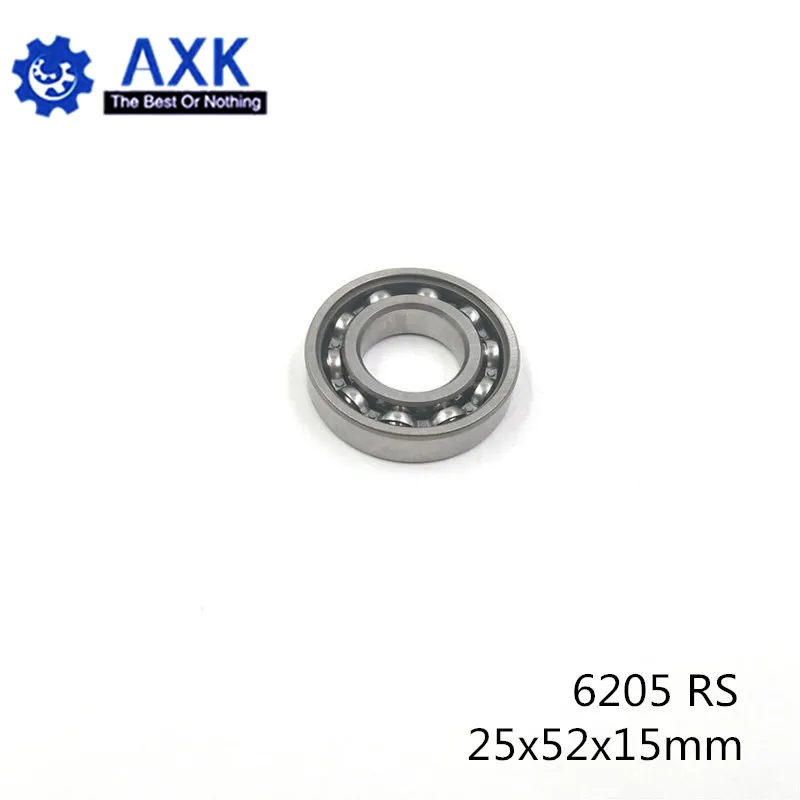 6205 подшипник 25*52*15 мм ABEC-3 P6(2 шт.) для двигателя мотоцикла коленчатый вал 6205 открытые шариковые подшипники без смазки