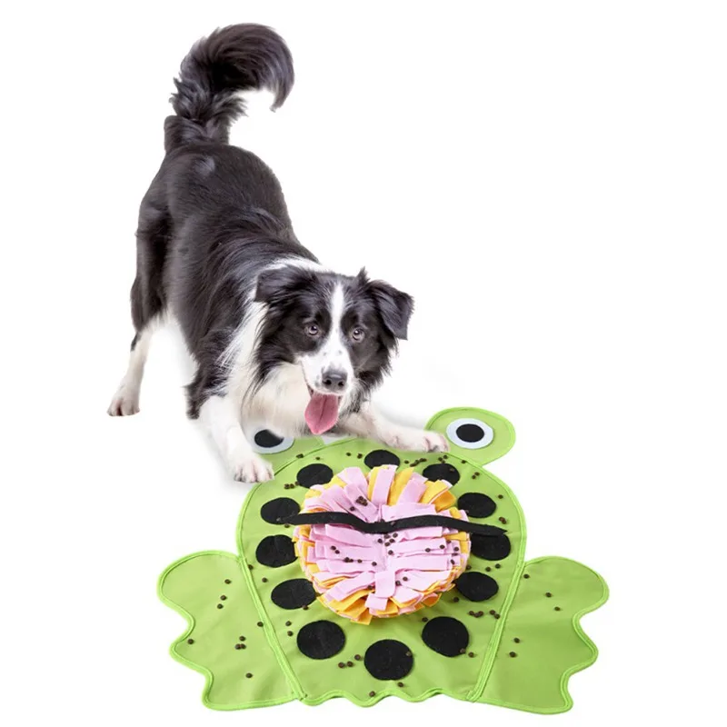 

Hot Sell Dog Sniffing Mat Washable Pet Slow Feeding Bowl Toys Interactive Increase IQ Training Toys Funny Puppy Food Dispenser