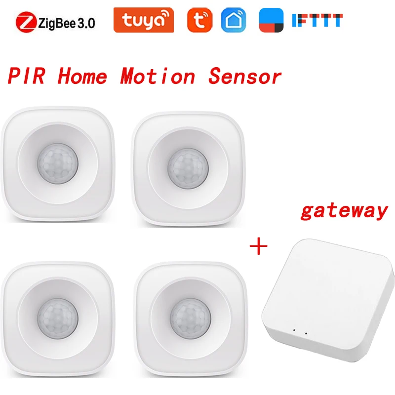 Tuya Zigbee 3 0 движения PIR Сенсор детектор приложение Smart Life Беспроводной домашней