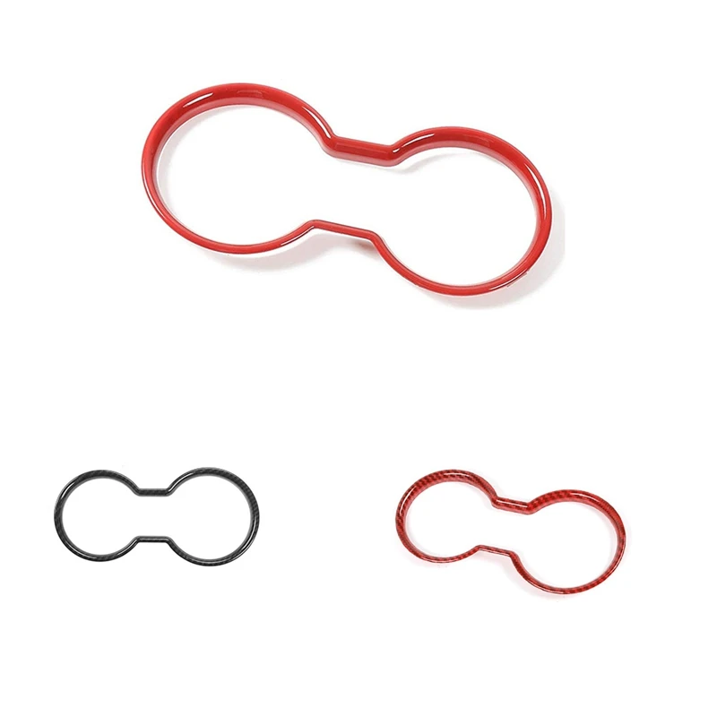 Передняя Крышка держателя стакана для воды JK внутренняя отделка ABS Jeep Wrangler JKU &amp