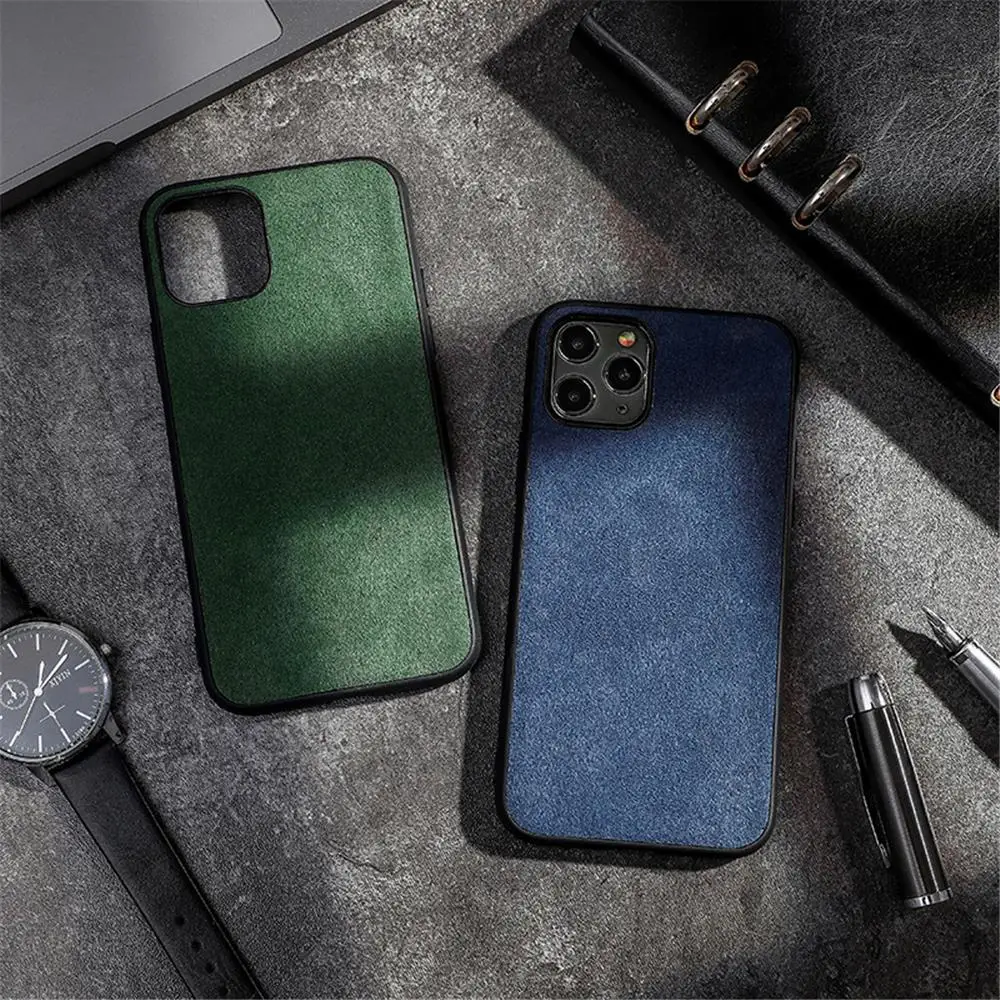 QINUO Меховой чехол для телефона для iphone 7 Plus 11 Pro Max X XR XS MAX Автомобильная кожаная задняя крышка для iphone 7 8 6 6S Plus Роскошный чехол