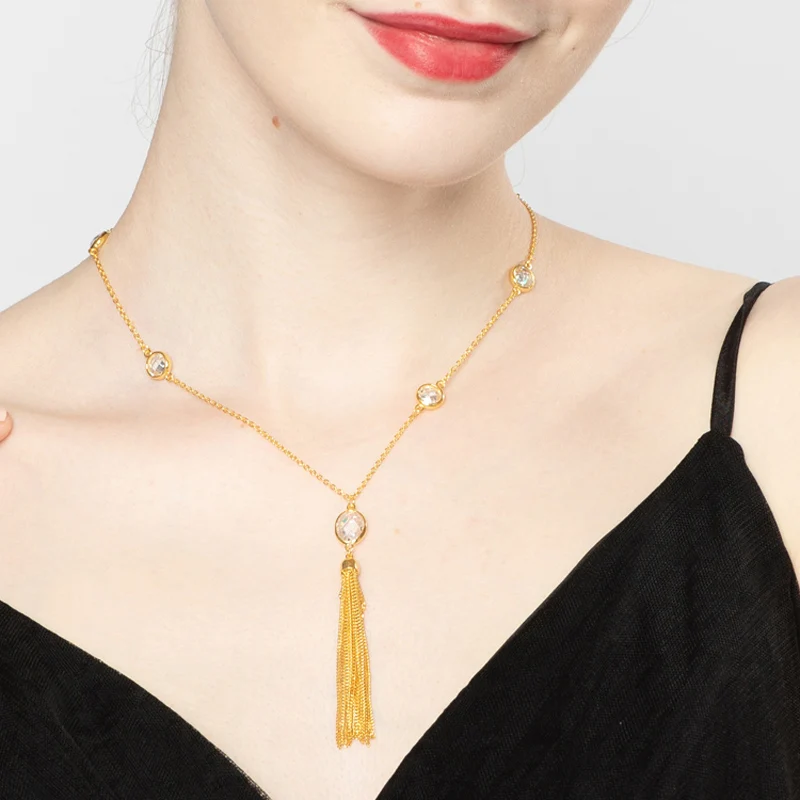 Ювелирные изделия из стерлингового серебра 925 пробы с граненым фианитом для