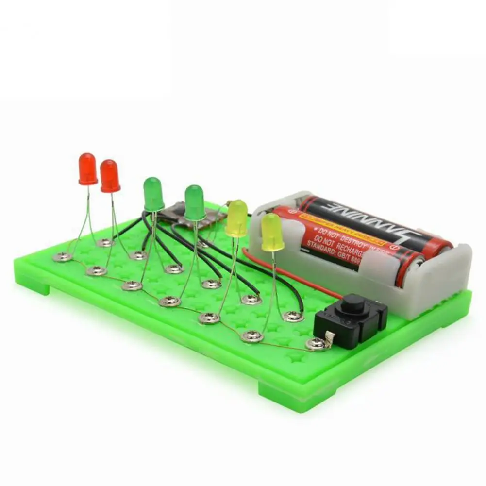 

Flash Lamp Easy to Assembly Students Supplies ABS Electronic Kit Flash Lamp for Student